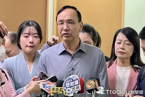 ▲國民黨主席朱立倫。（圖／記者鄭佩玟攝）