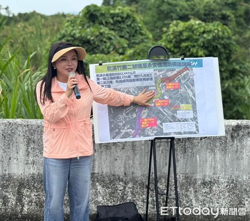 ▲張嘉郡會勘兩項工程，指出攸關居民防災安全與生活休憩品質，中央與地方應緊密協作、加快進度，儘速改善環境，以保障民眾權益。（圖／記者游瓊華翻攝）