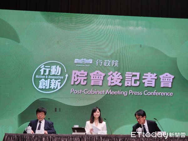 ▲▼行政院會後記者會。（圖／記者陳家祥攝