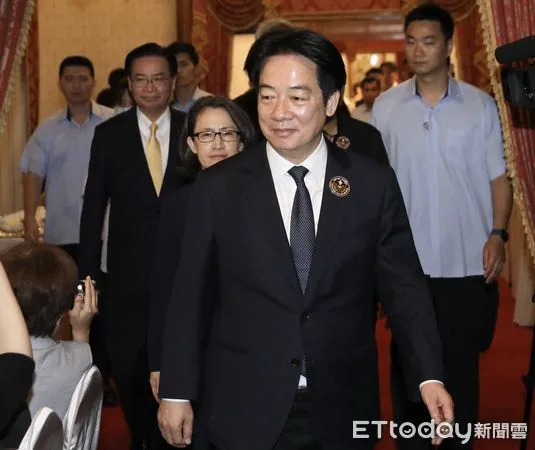 ▲▼賴清德出席 歐戰勝利80週年紀念茶會。（圖／記者屠惠剛攝）