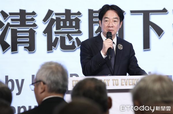▲▼賴清德出席 歐戰勝利80週年紀念茶會。（圖／記者屠惠剛攝）