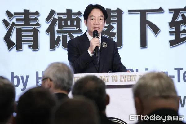 ▲▼賴清德出席 歐戰勝利80週年紀念茶會。（圖／記者屠惠剛攝）