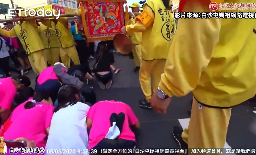 ▲▼             。（圖／翻攝白沙屯媽祖網路電視台）