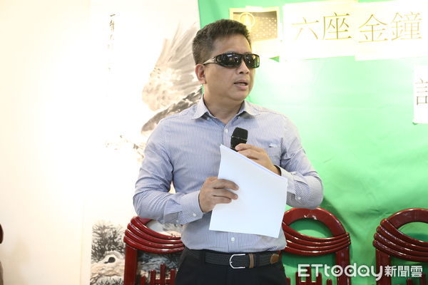 ▲澎恰恰欠債未還，簡姓金主聯合債權人召開記者會 。（圖／記者林敬旻攝）