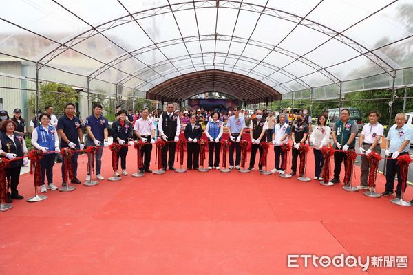 ▲古坑鄉縣道154乙線水碓南橋改建完工，今正式通車。（圖／記者游瓊華翻攝）