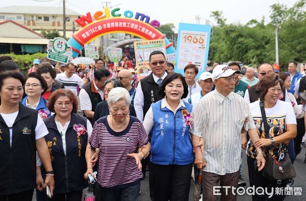 ▲古坑鄉縣道154乙線水碓南橋改建完工，今正式通車。（圖／記者游瓊華翻攝）