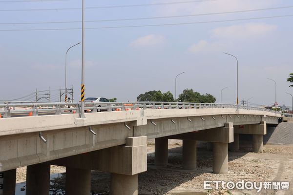 ▲古坑鄉縣道154乙線水碓南橋改建完工，今正式通車。（圖／記者游瓊華翻攝）