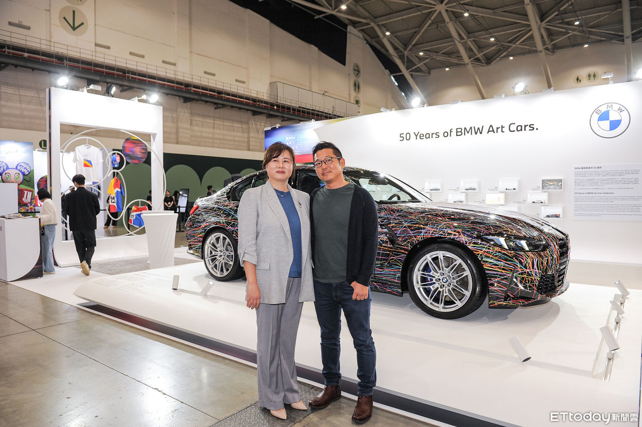 ▲BMW攜手2025台北當代藝術博覽會 。（圖／記者林鼎智攝）