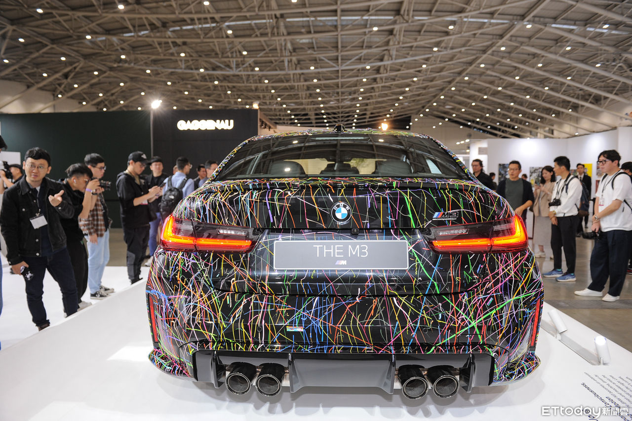 ▲BMW攜手2025台北當代藝術博覽會 。（圖／記者林鼎智攝）