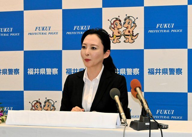 ▲▼47歲日本女警官增田美希子即將赴任福井縣警察本部長。（圖／翻攝自X）