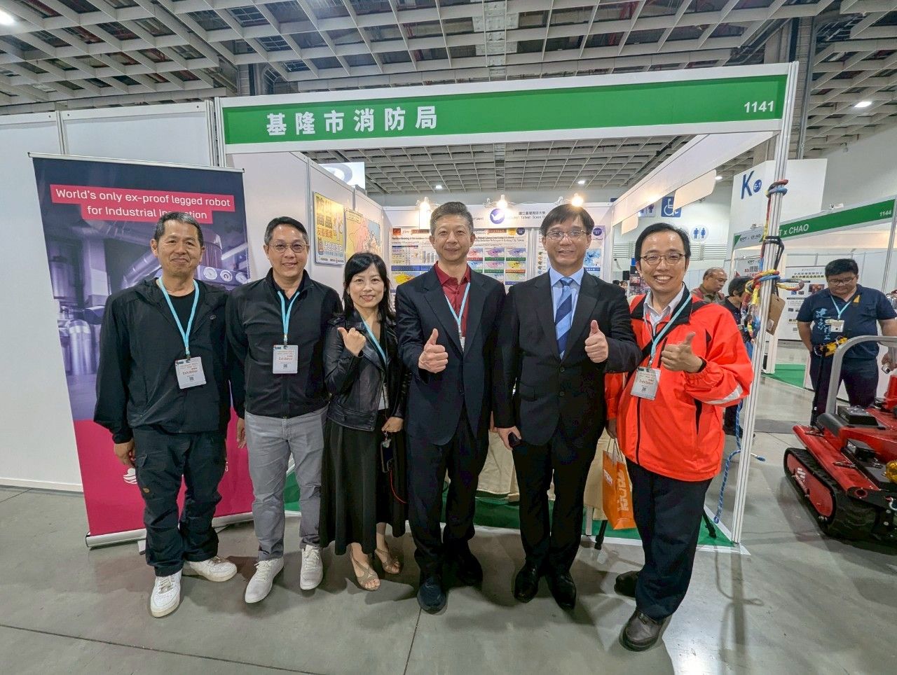 ▲空拍機+AI熱顯像！基隆消防智慧救災系統。（圖／記者郭世賢翻攝）