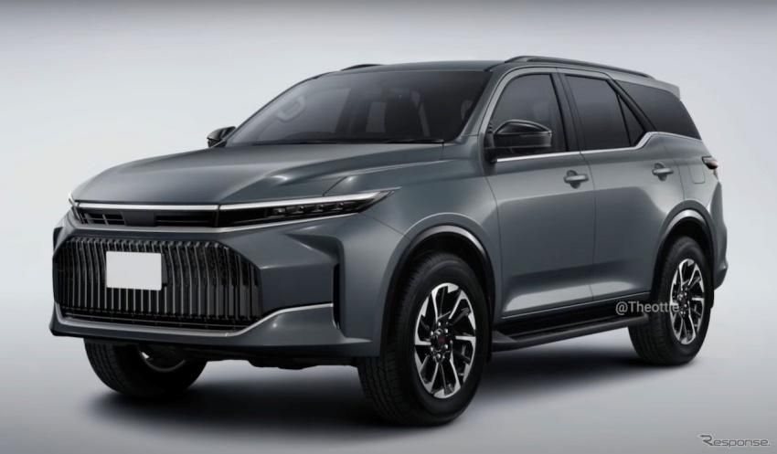 ▲經典的TOYOTA Fortuner越野休旅睽違10年將推新一代。（預想圖／翻攝自《Theottle》）