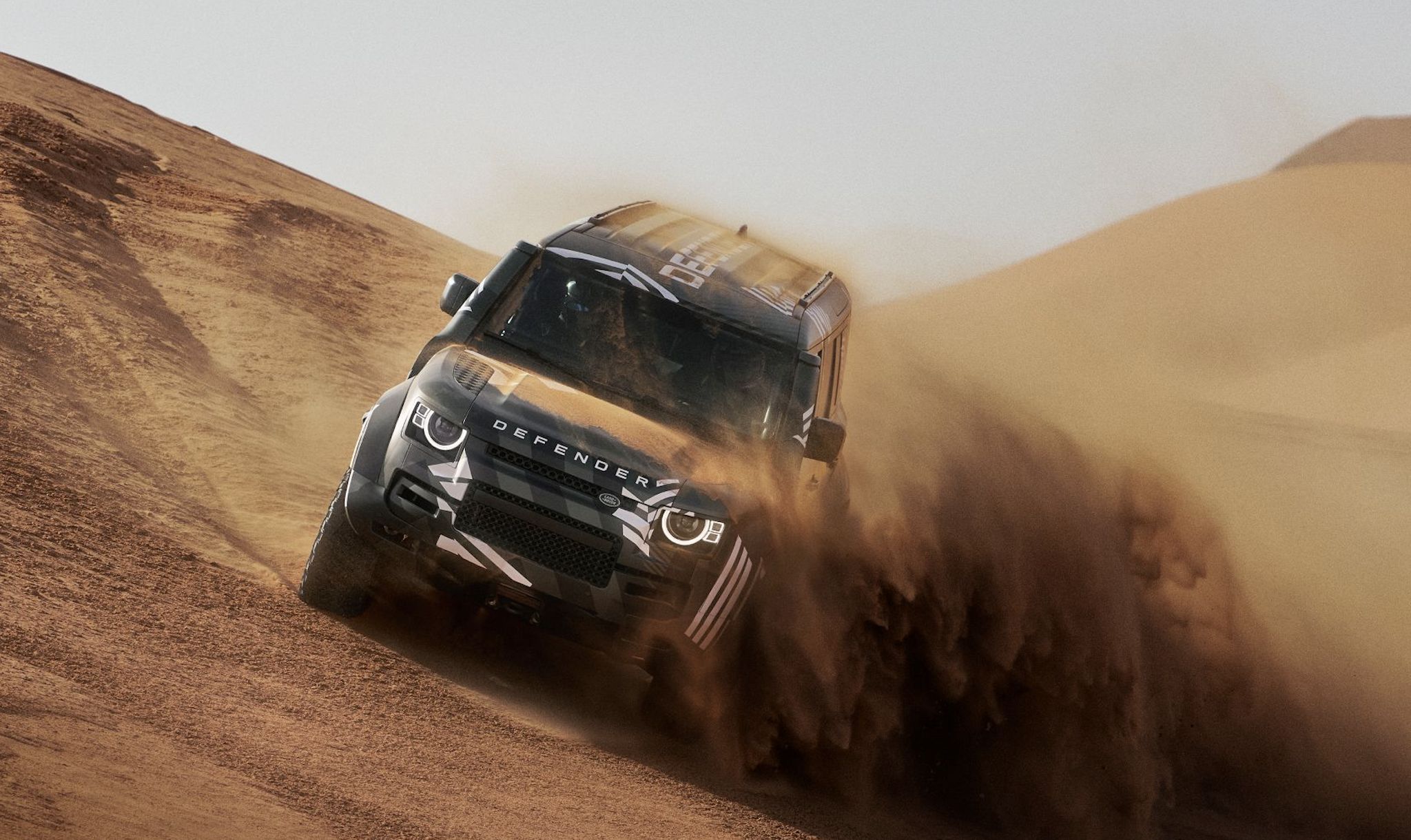 ▲Defender Dakar D7X-R測試。（圖／翻攝自Defender）