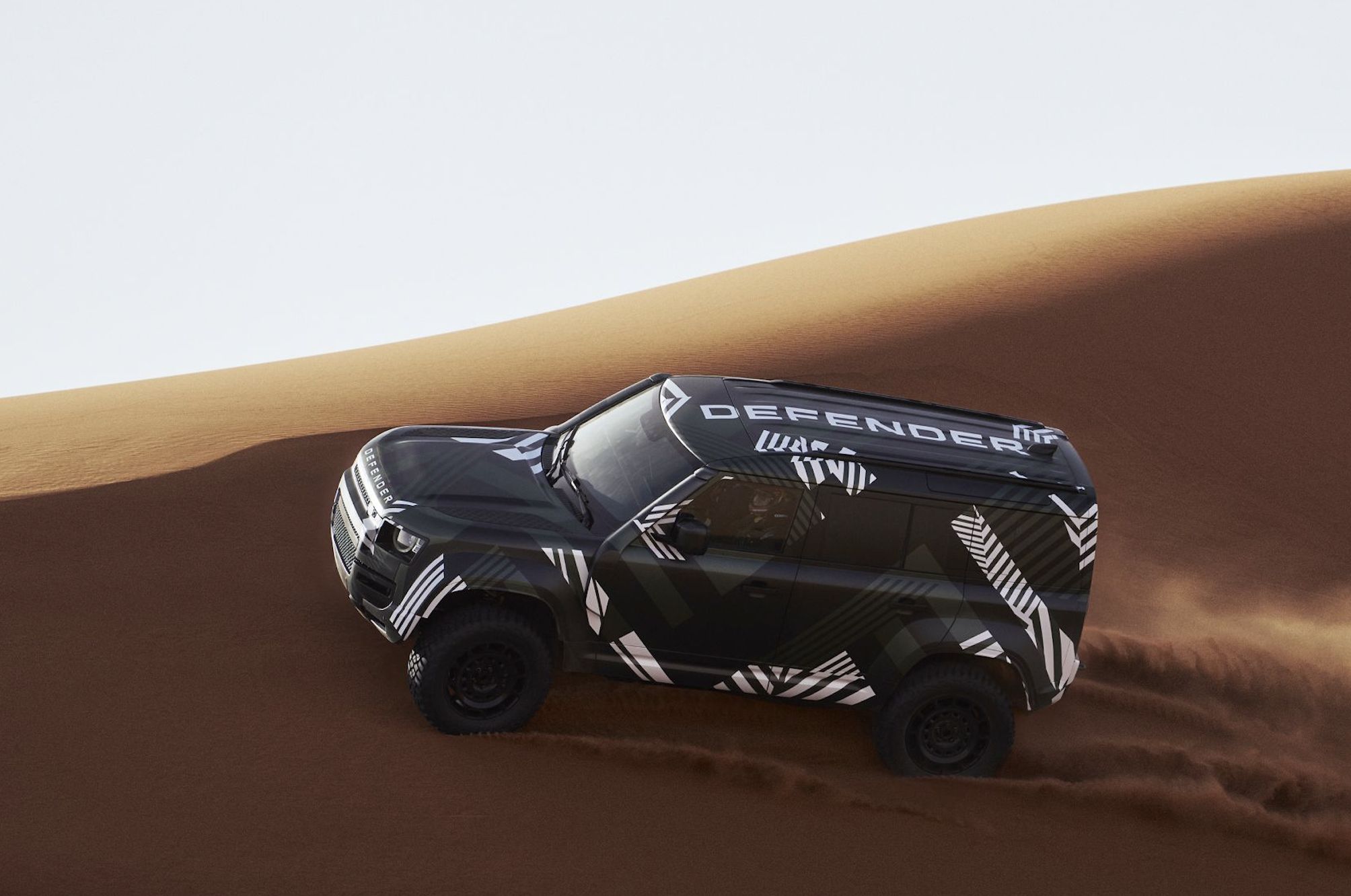 ▲Defender Dakar D7X-R測試。（圖／翻攝自Defender）