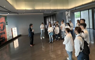 「朱振南書藝展」倒數 桃園知名建設女董率同仁參展
