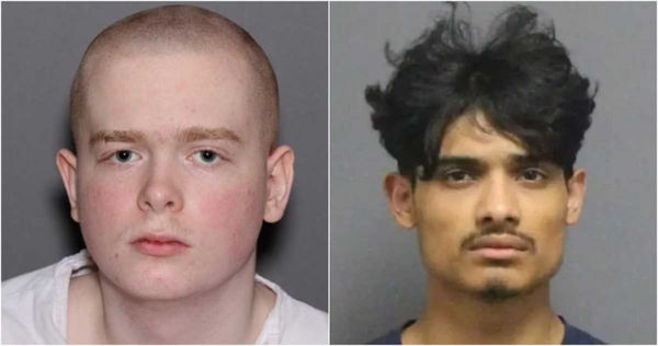 「764」創辦人卡登海德（左）與首腦之一瓦拉吉安尼斯（右）。（圖／翻攝ABC News）