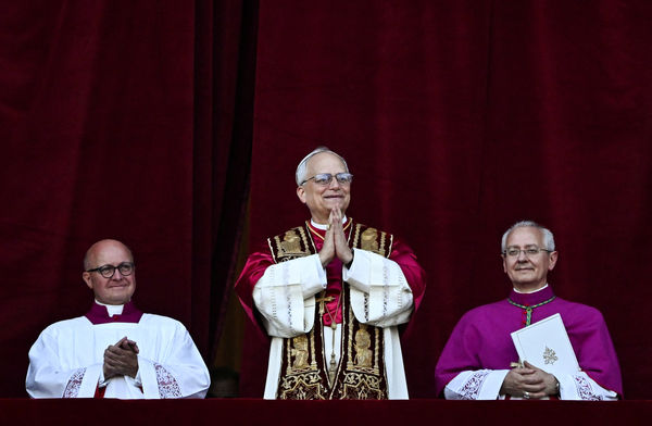 ▲▼美國紅衣主教普瑞弗斯特（Robert Prevost）當選為新教宗。（圖／路透）