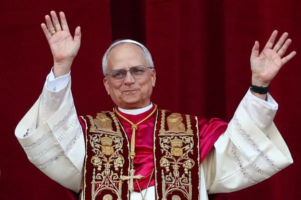 ▲▼美國紅衣主教普瑞弗斯特（Robert Prevost）當選為新教宗。（圖／路透）