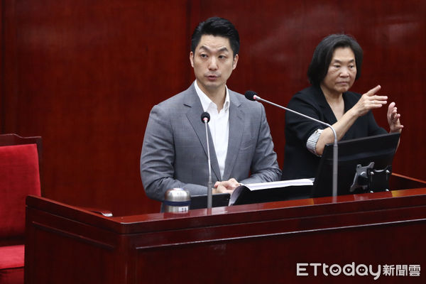 ▲台北市長蔣萬安市長專案報告。（圖／記者林敬旻攝）