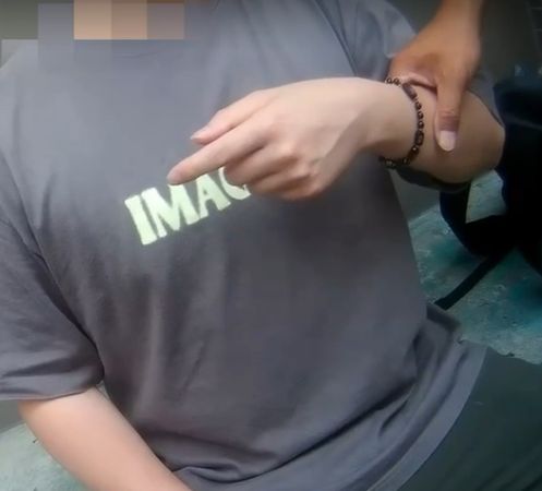 ▲香港籍車手持觀光護照面交取款遭逮。（圖／警方提供）