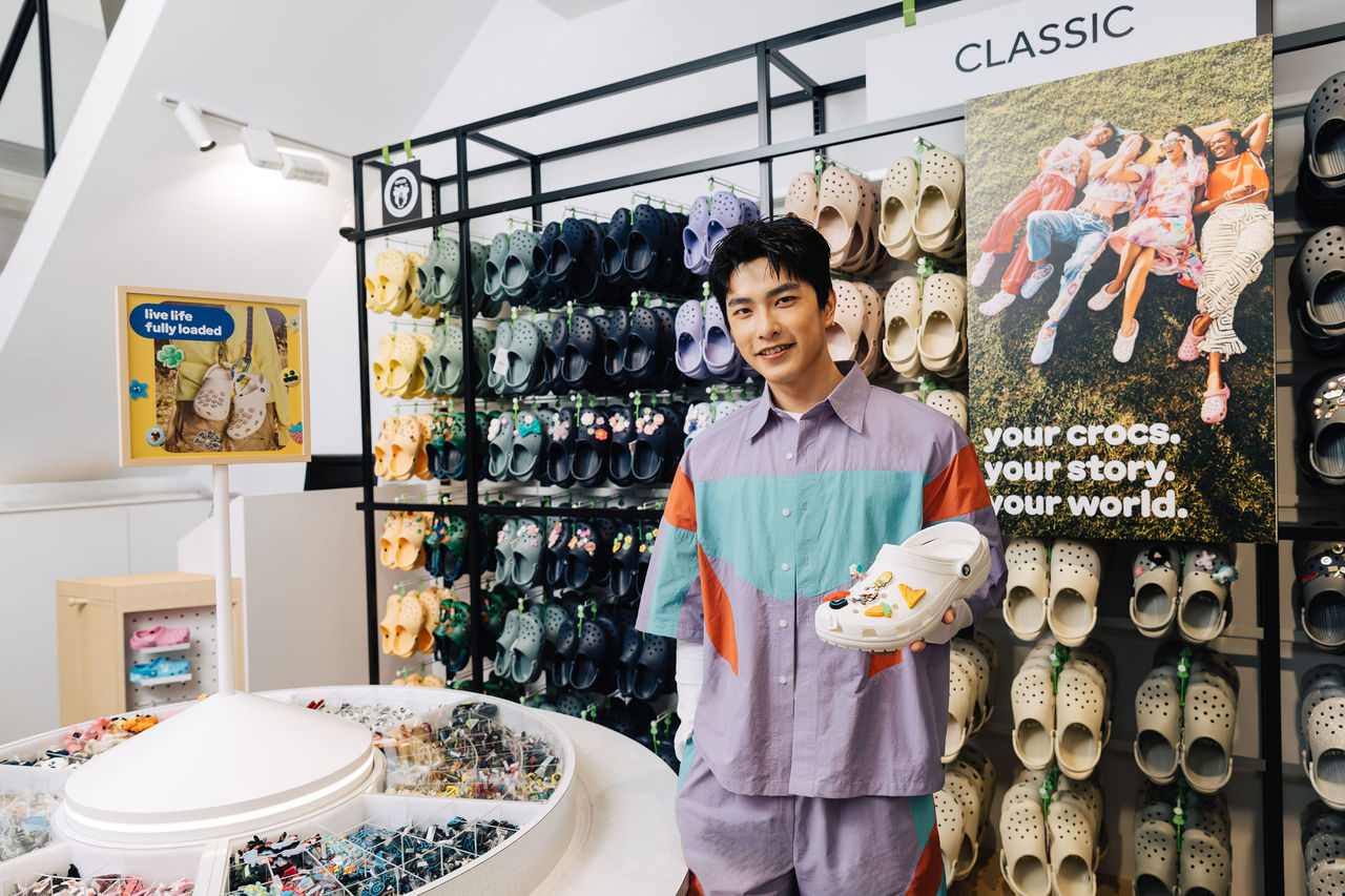 曾敬驊,CROCS,穿搭,時尚,鞋款,夏日。（圖／品牌提供）
