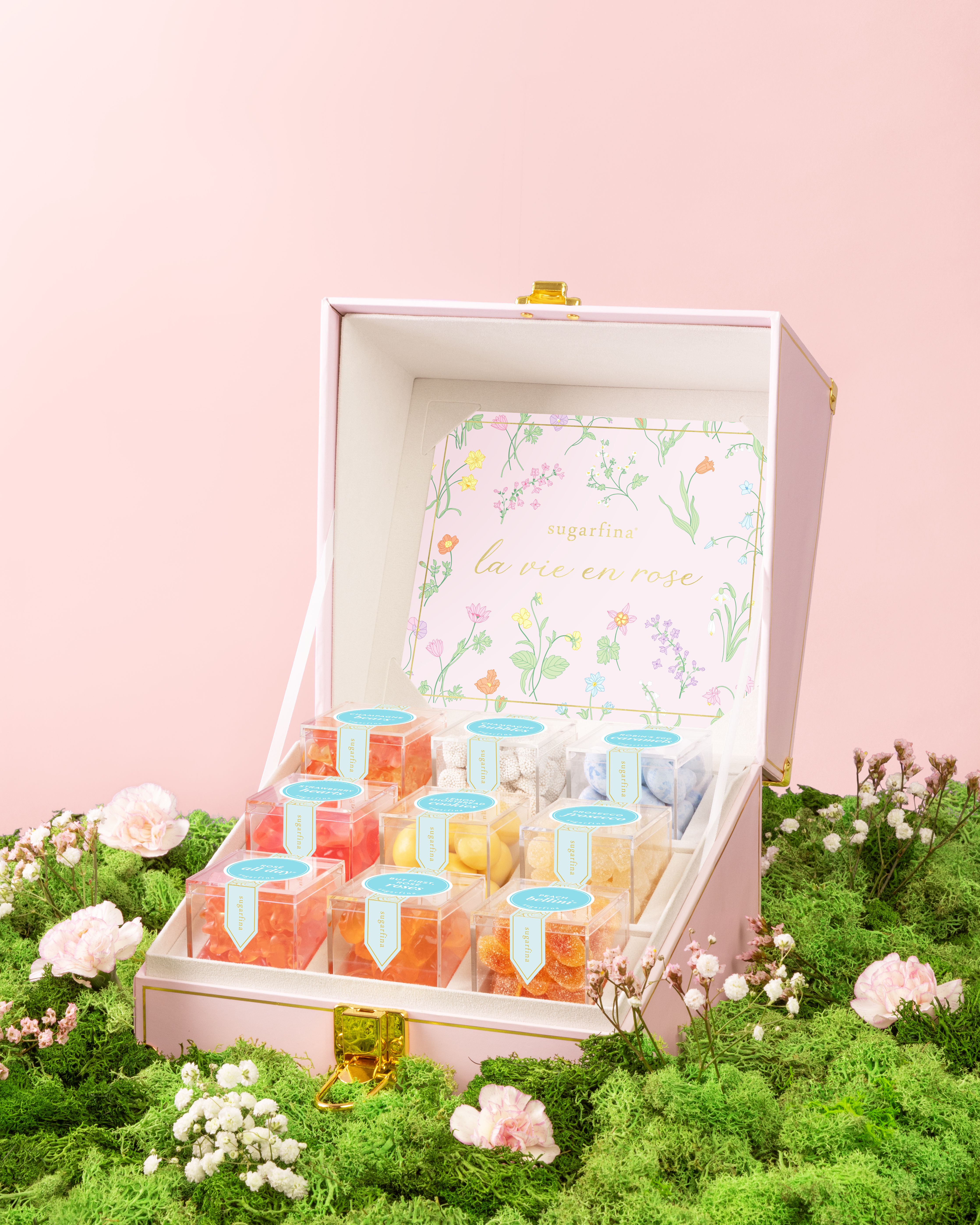 ▲Sugarfina「La Vie En Rose玫瑰人生」系列。（圖／品牌提供）