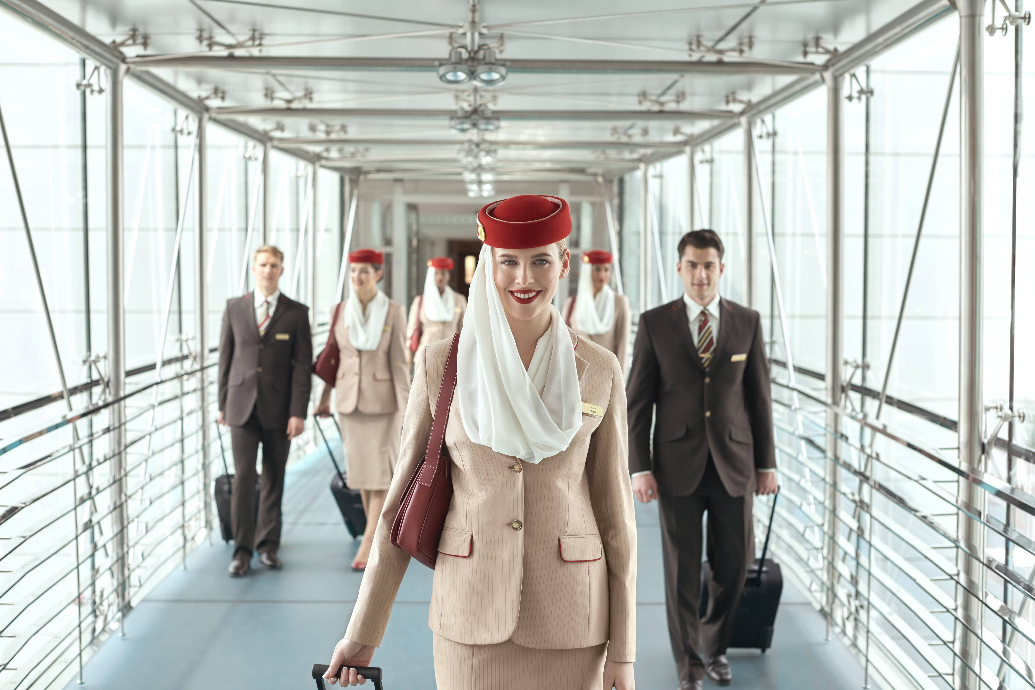 ▲▼阿聯酋航空重返台北招募客艙機組員。（圖／阿聯酋航空提供）