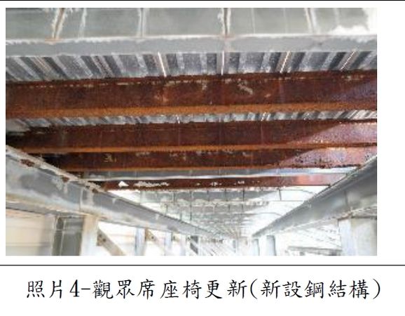 ▲▼台北市議員許淑華指出場地觀眾席問題。（圖／議員許淑華提供）