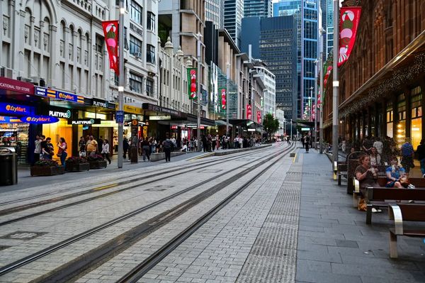 ▲▼【雪梨逛街指南】重點購物區域簡介、George Street與Pitt Street等熱門地點分享。（圖／部落客travel with leo授權提供）
