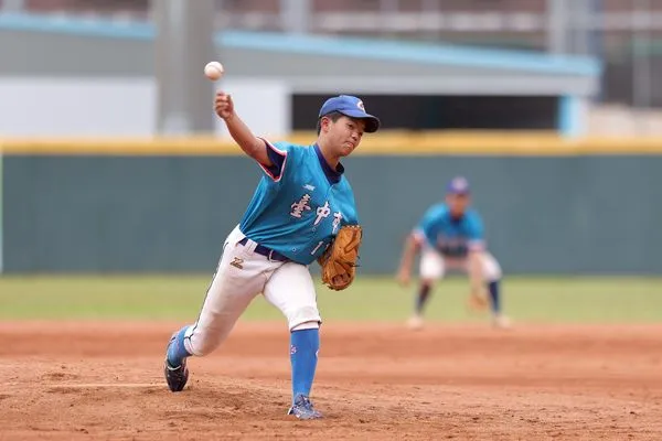 ▲114年陽信銀行盃全國青少棒賽臺中市投手葉壘。（圖／中華棒協提供）
