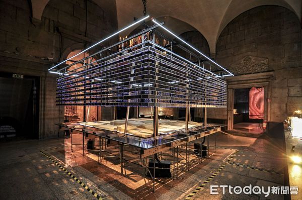 ▲▼台灣參展第19屆威尼斯建築雙年展，台灣館以「科技島」為核心，呈現「漂蕩的智慧」。（圖／國立台灣美術館提供）