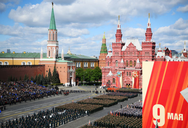 ▲▼ 俄羅斯5月9日紅場閱兵。（圖／路透）