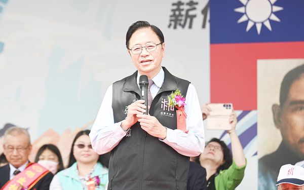 ▲桃園市長張善政今天出席治平中學60周年校慶時表示，感謝治平董事長吳慶堂深耕桃園教育，培育無數優秀人才。（圖／市府新聞處提供）