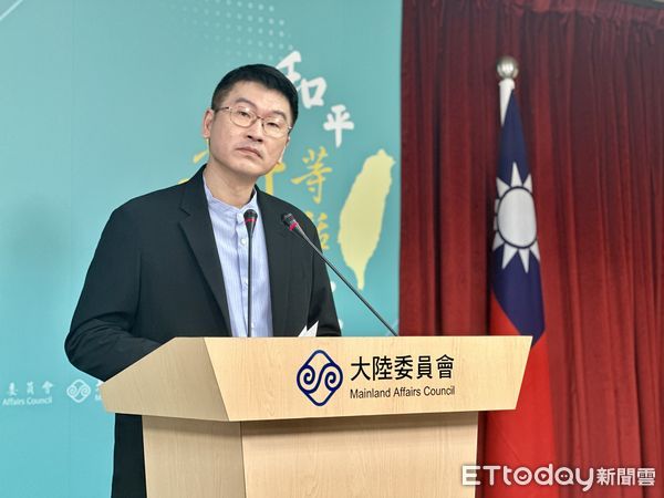 ▲▼陸委會副主委、發言人梁文傑。（圖／記者蔡紹堅攝）