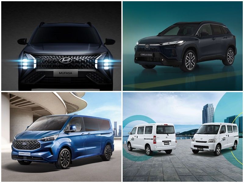 ▲TOYOTA國內外都有新車登場；福特六和首度引進8人座MPV；現代國產休旅預售開跑。（圖／翻攝自各車廠、資料照）