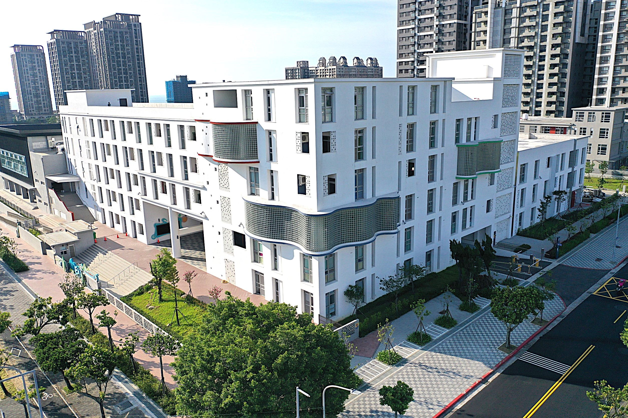 ▲新北淡海國小歡慶週年 智慧綠能校舍全啟用。（圖／新北市教育局提供）