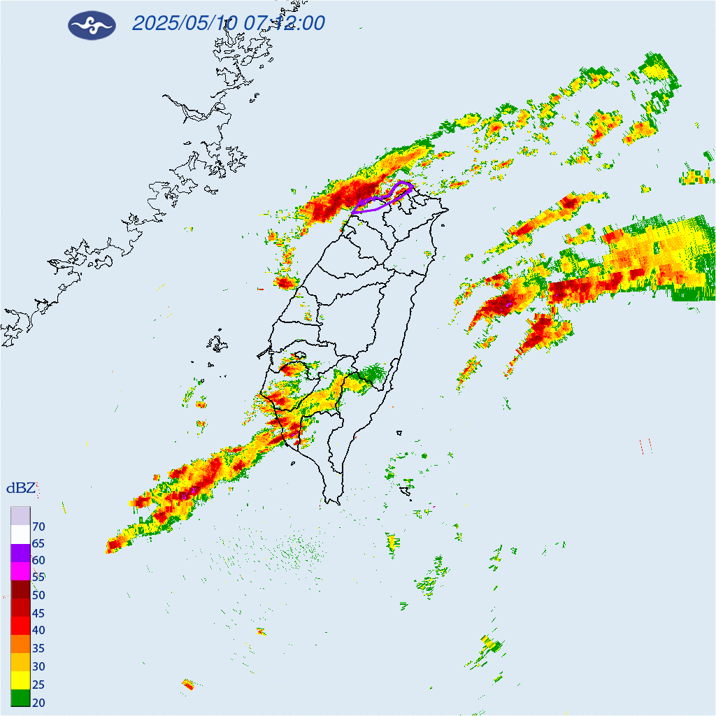 ▲▼大雷雨即時訊息。（圖／中央氣象署）