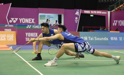 麟榤配挺進熊本大師賽男雙4強　明對決世界第1強敵