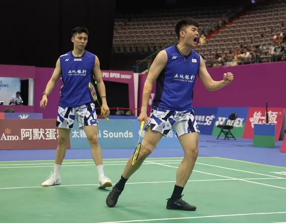 ▲▼台灣羽球一哥周天成、王子維、王齊麟、邱相榤            。（圖／羽協提供）