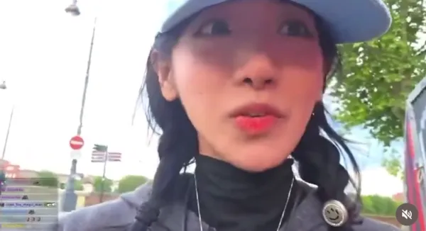 ▲企鵝妹直播遭攻擊。（圖／翻攝自Threads）