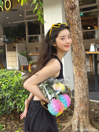 ▲▼李凱馨。（圖／翻攝自微博／李凱馨）