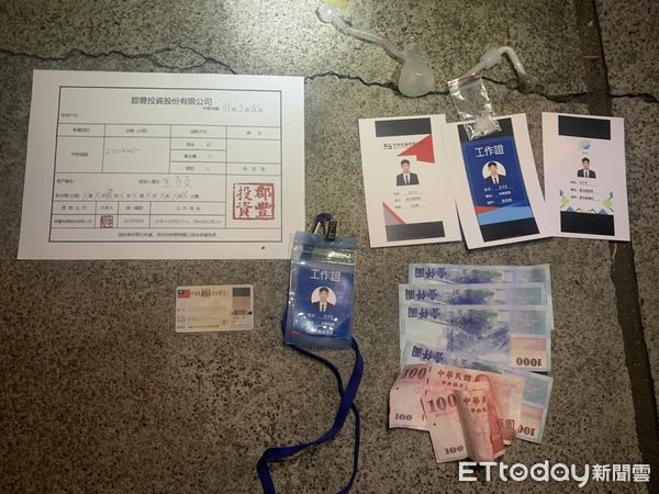 ▲▼桃園男子嫌開怪手太累轉行當車手，搭計程車到台中取款被逮。（圖／警方提供，下同）