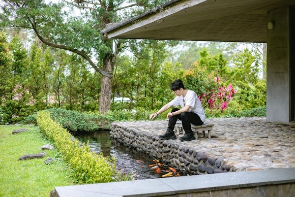 ▲▼2025宜蘭民宿推薦【壯圍張宅】現代版的四合院包棟民宿。（圖／部落客黑皮的旅遊筆記授權提供）