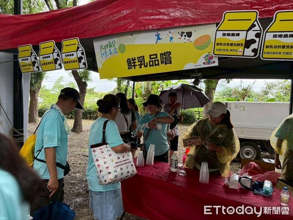 ▲2025崙背鄉洋香瓜暨牛奶節今日在崙背鄉熱鬧登場，活動吸引眾多民眾參與。（圖／記者游瓊華翻攝）