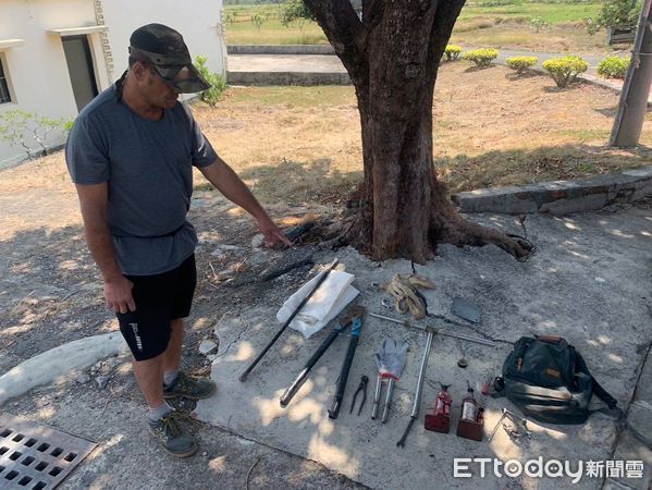 ▲台東刑大速破高壓電纜竊案。（圖／記者楊漢聲翻攝）
