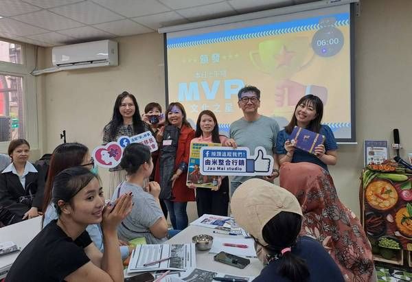 ▲「將新比心」新住民導覽培力
