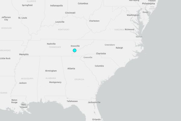 ▲▼美田納西州罕見「規模4.1地震」居民嚇壞。（圖／USGS）