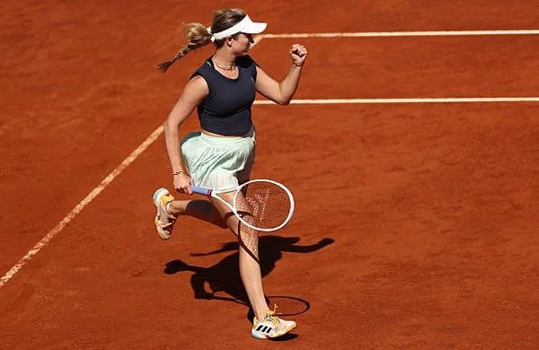 ▲柯林斯（Danielle Collins）晉級羅馬大師賽16強。（圖／達志影像／美聯社）