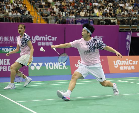 ▲▼台灣女雙組合謝沛珊、洪恩慈。（圖／羽協提供）