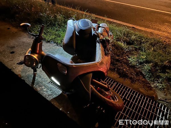 ▲宜蘭監獄管理員開車碰撞機車，騎士送醫宣告不治。（圖／記者游芳男翻攝，下同）